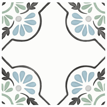 HARMONY TANGER BLUE PETALS 12.3X12.3 Peronda gresie și faianță pentru pereți și pardoseli